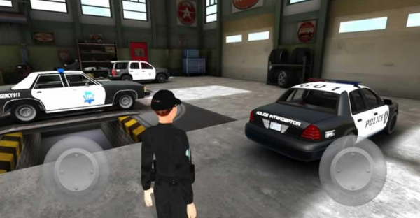 警车警察汽车模拟