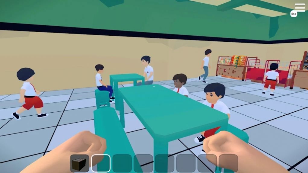 学校自助餐厅模拟器