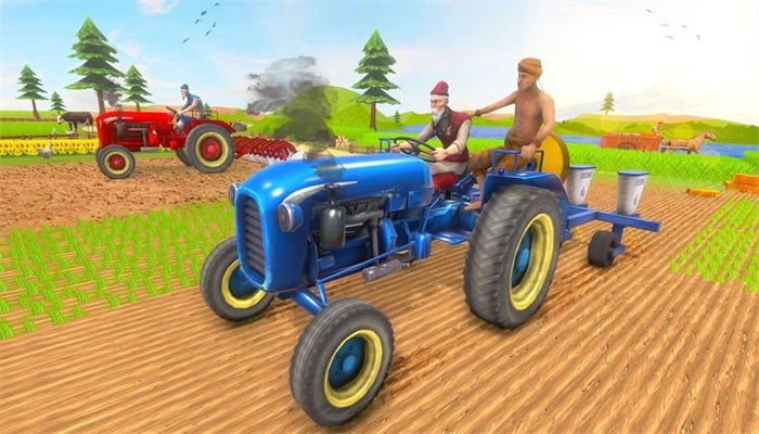 模拟驾驶拖拉机的农场游戏大全