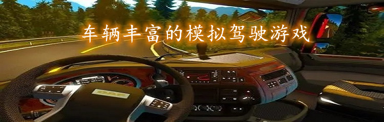 车辆丰富的模拟驾驶游戏