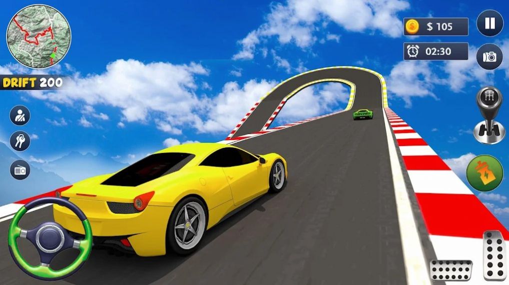 极限汽车特技大师3D游戏