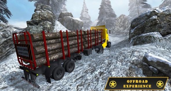 雪地卡车运输