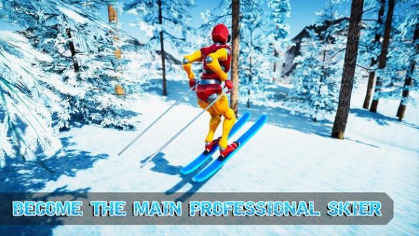 高山特技滑雪游戏