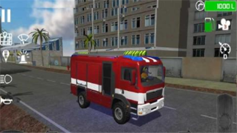 儿童消防车模拟器