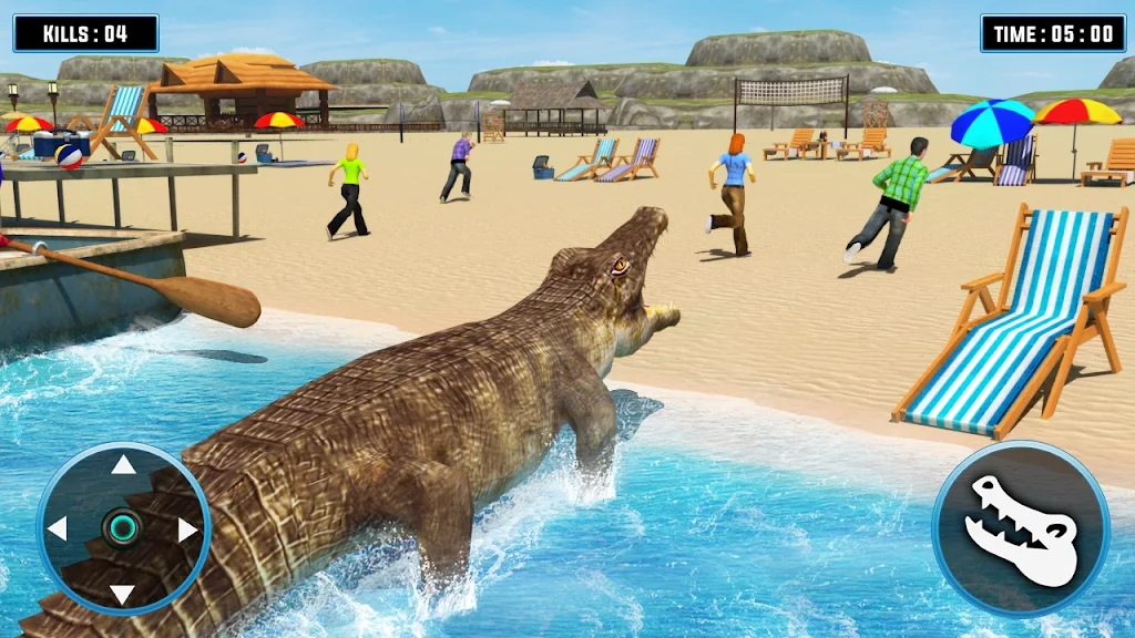 鳄鱼模拟器动物3D