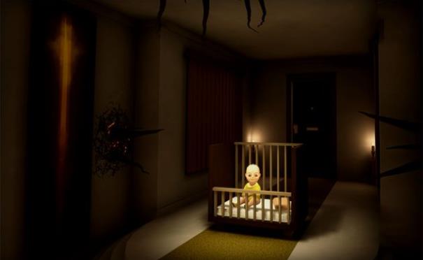 黄色房间里的恐怖宝宝
